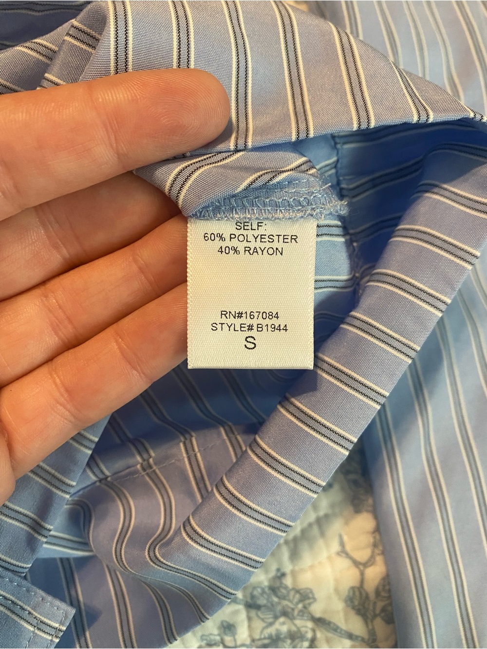 Tuckernuck Ava Jacket and Matching Evelyn Skirt Cornflower Blue Striped Size S - Picture 4 of 12